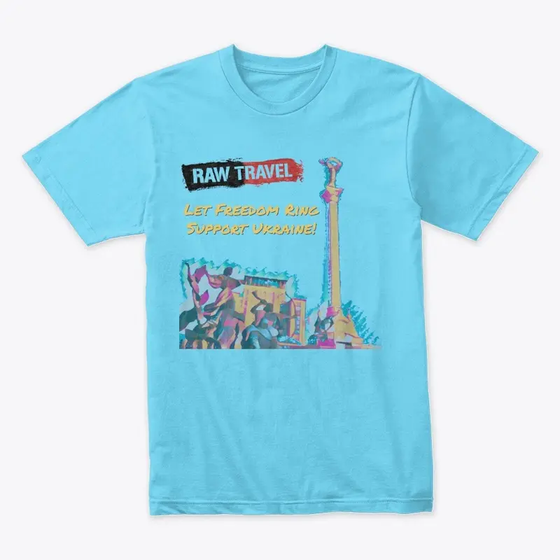 RawTravel Help Ukraine TShirts