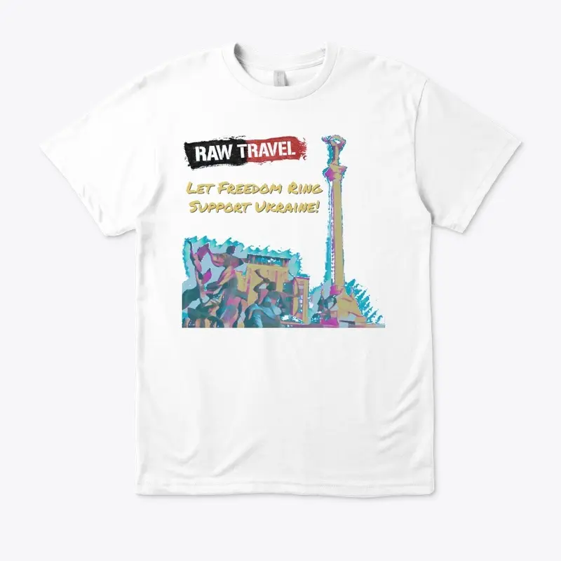 RawTravel Help Ukraine TShirts