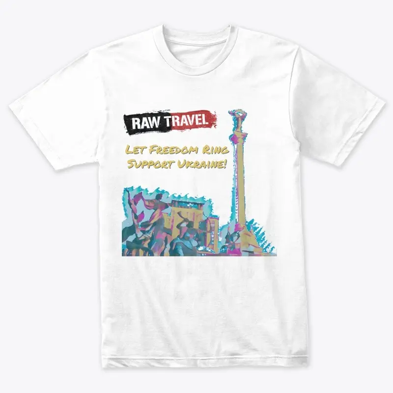 RawTravel Help Ukraine TShirts